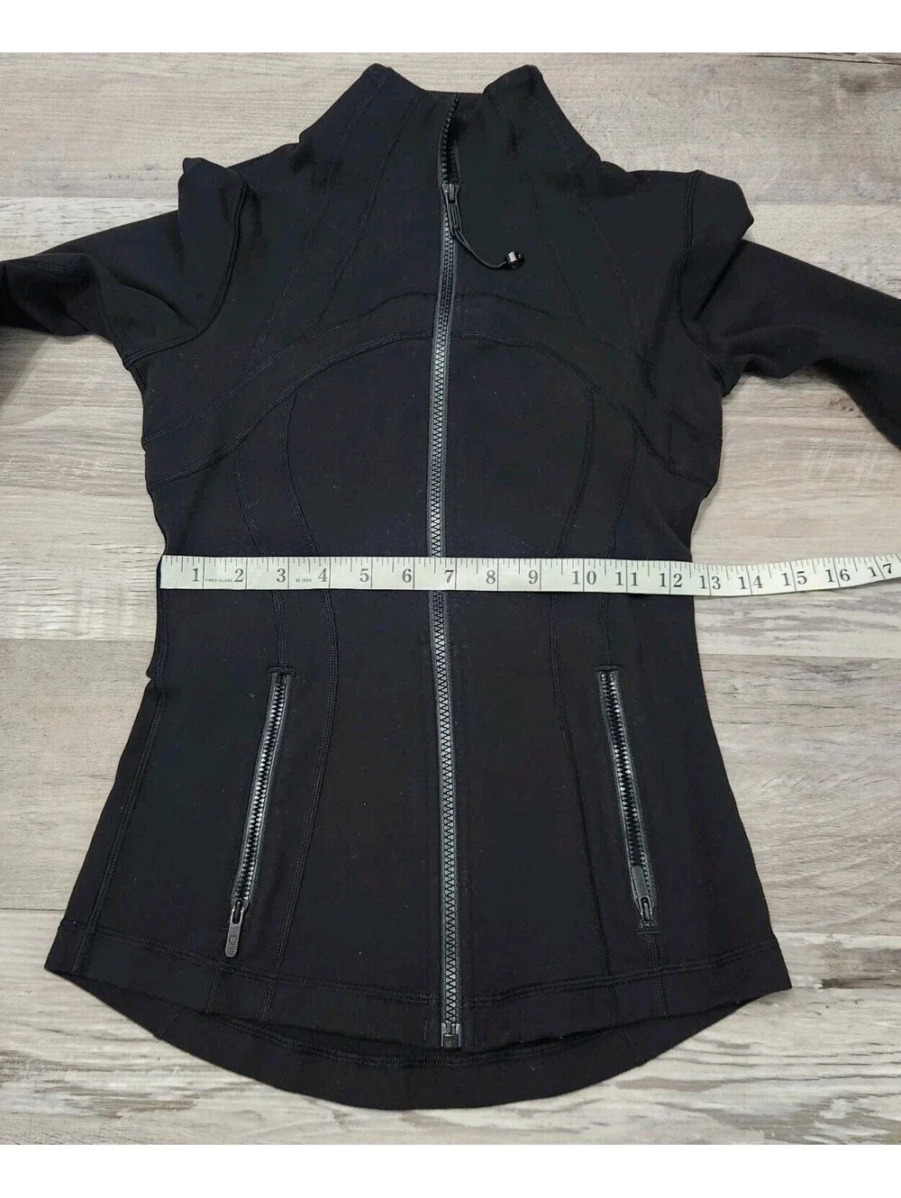 Lululemon Define Jacket Size 4 Black Full Zip